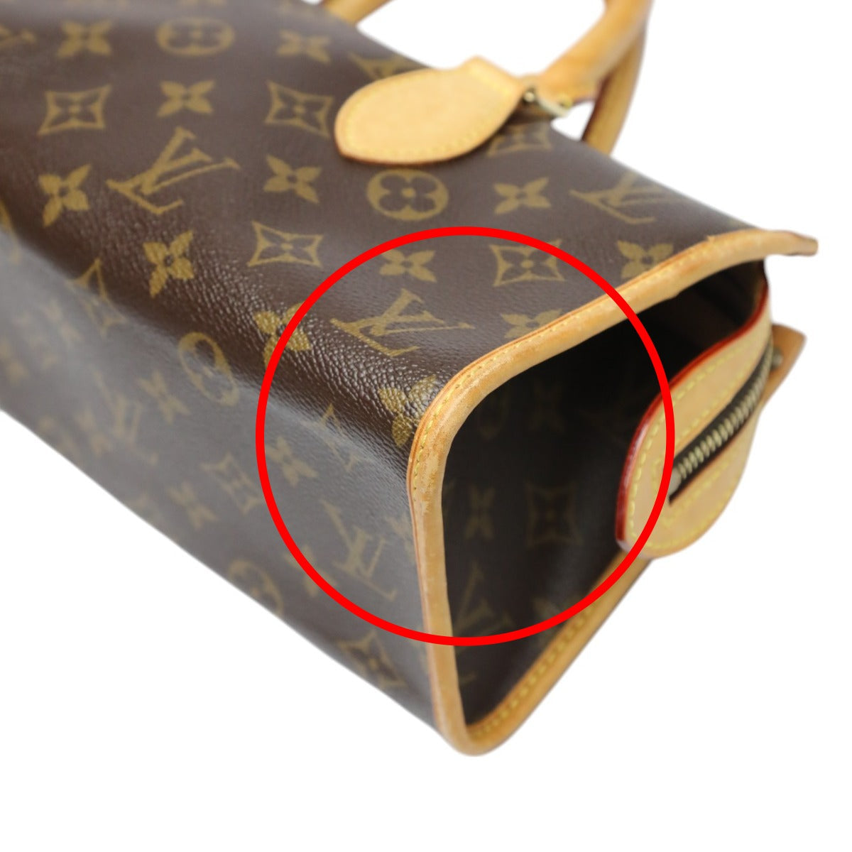 LOUIS VUITTON Handbag M40009 Monogram canvas Brown Handbag Monogram Popan cool Women
