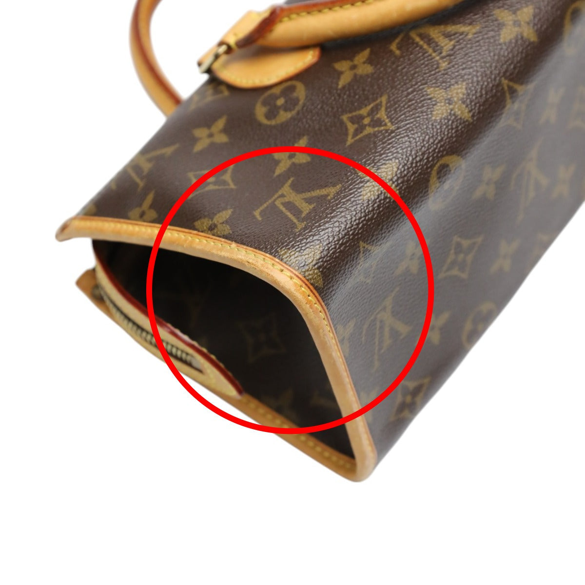 LOUIS VUITTON Handbag M40009 Monogram canvas Brown Handbag Monogram Popan cool Women