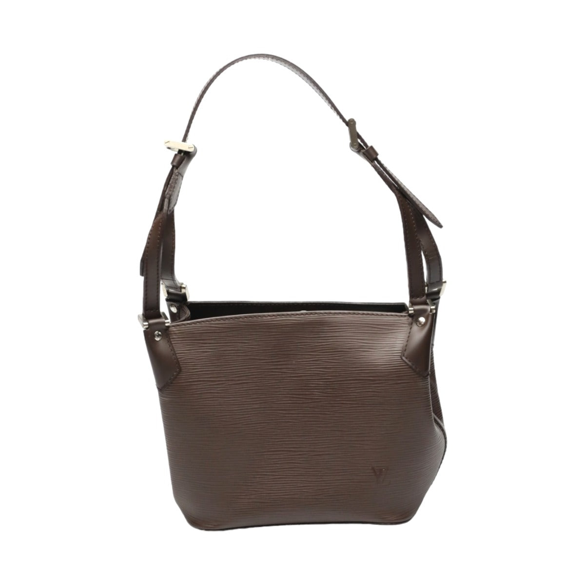 LOUIS VUITTON Tote Bag Epi Leather Brown mocha Epi Mandala PM Women