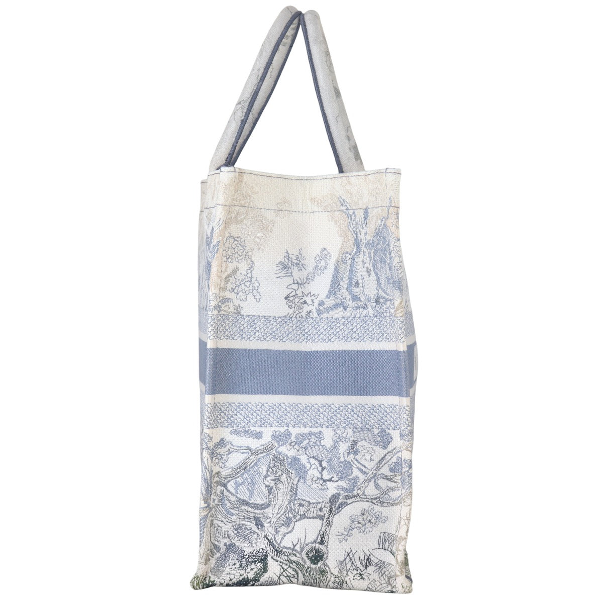Dior Book Tote Large Toile de Jouy