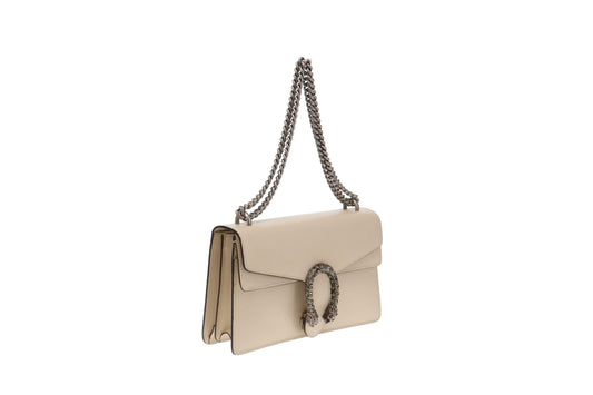 Gucci Dionysus Cream Leather Shoulder Bag
