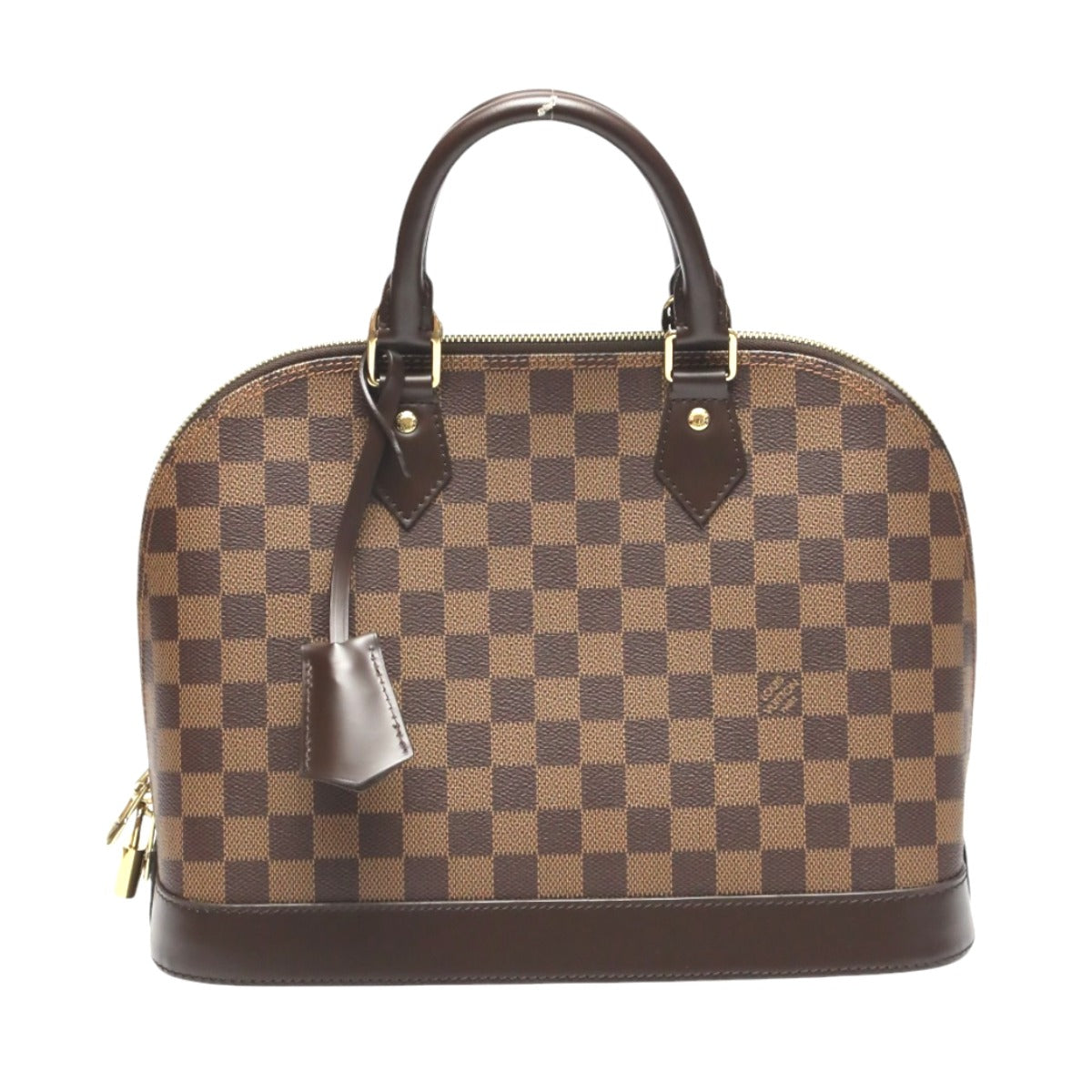 LOUIS VUITTON Handbag Damier canvas Brown Damier Alma PM Women