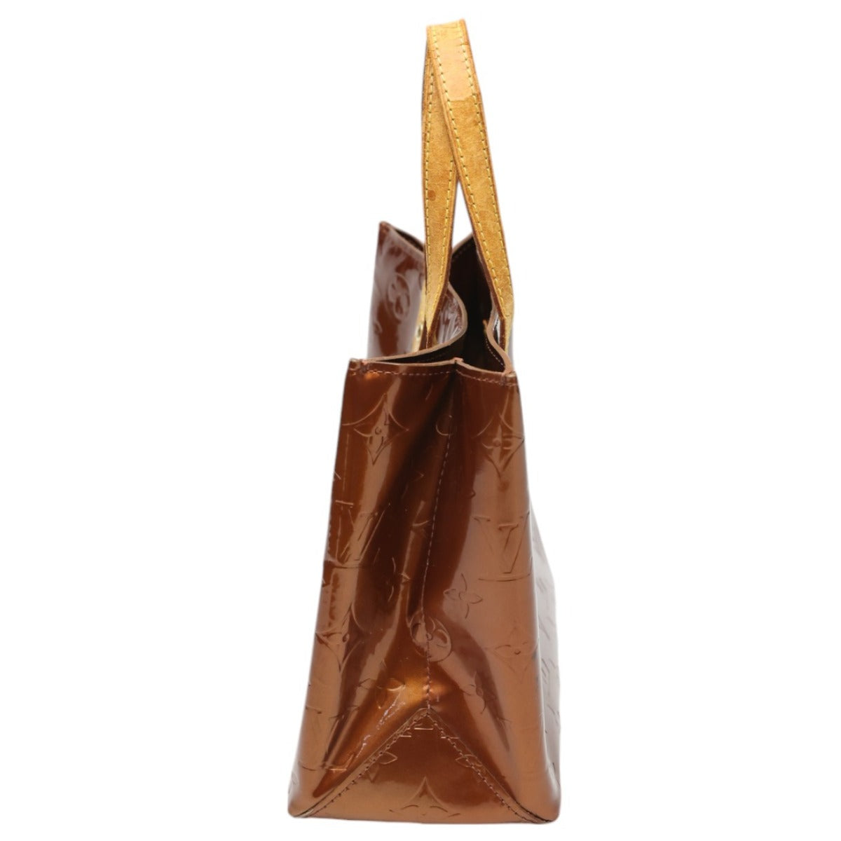 LOUIS VUITTON Handbag Monogram Vernis bronze Lead PM Vernis Mini bag Women