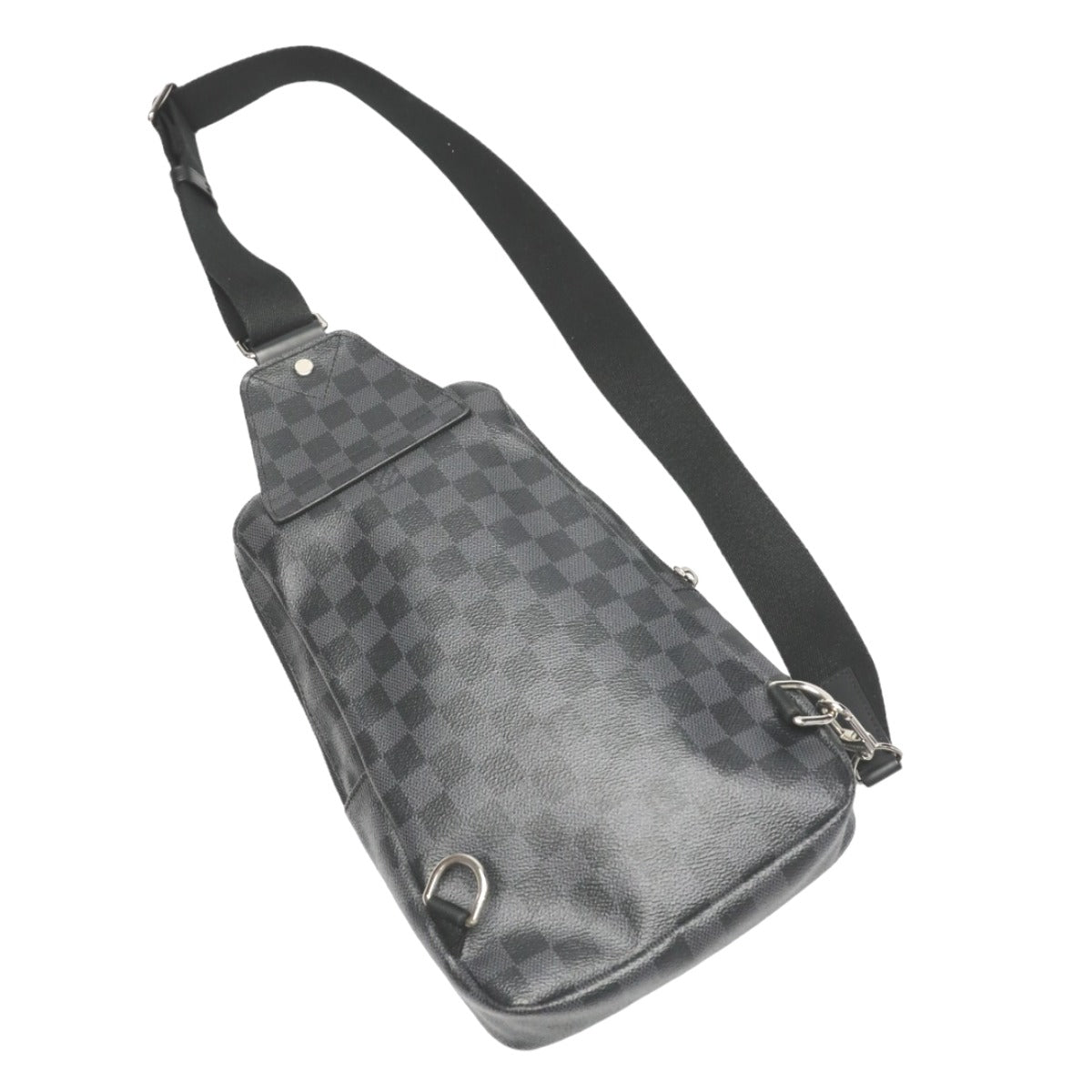 LOUIS VUITTON Shoulder Bag Damier Grafitto Canvas black Sling bag Graphite Avenir Sling Bag (old model) mens