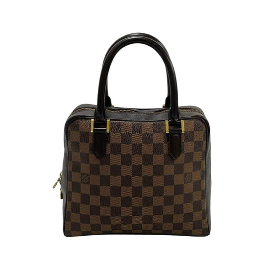 LOUIS VUITTON Handbag leather Brown Damier Brera