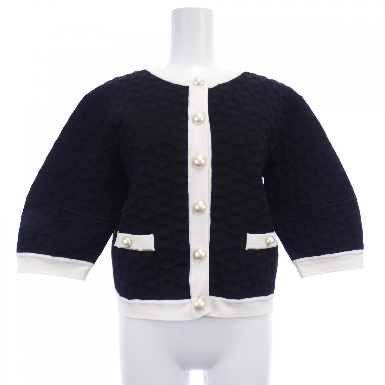 Chanel P46138K05793 Wool Cardigan Handbag