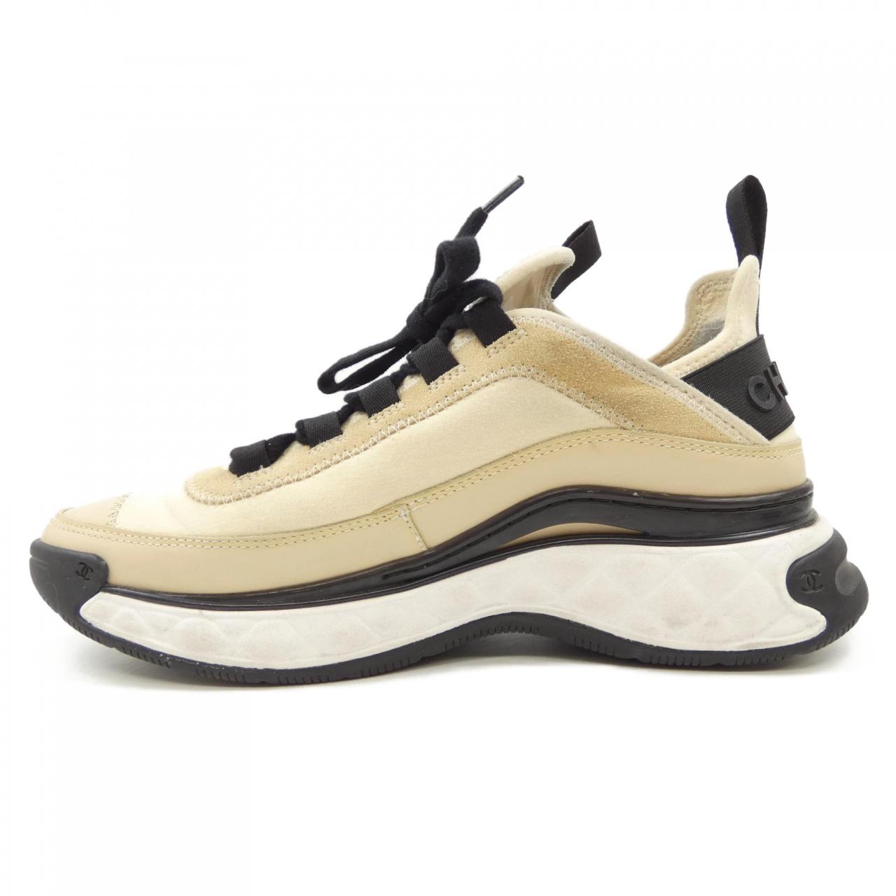 Chanel G35617Y53646 Fabric/Suede Calfskin Sneaker Handbag