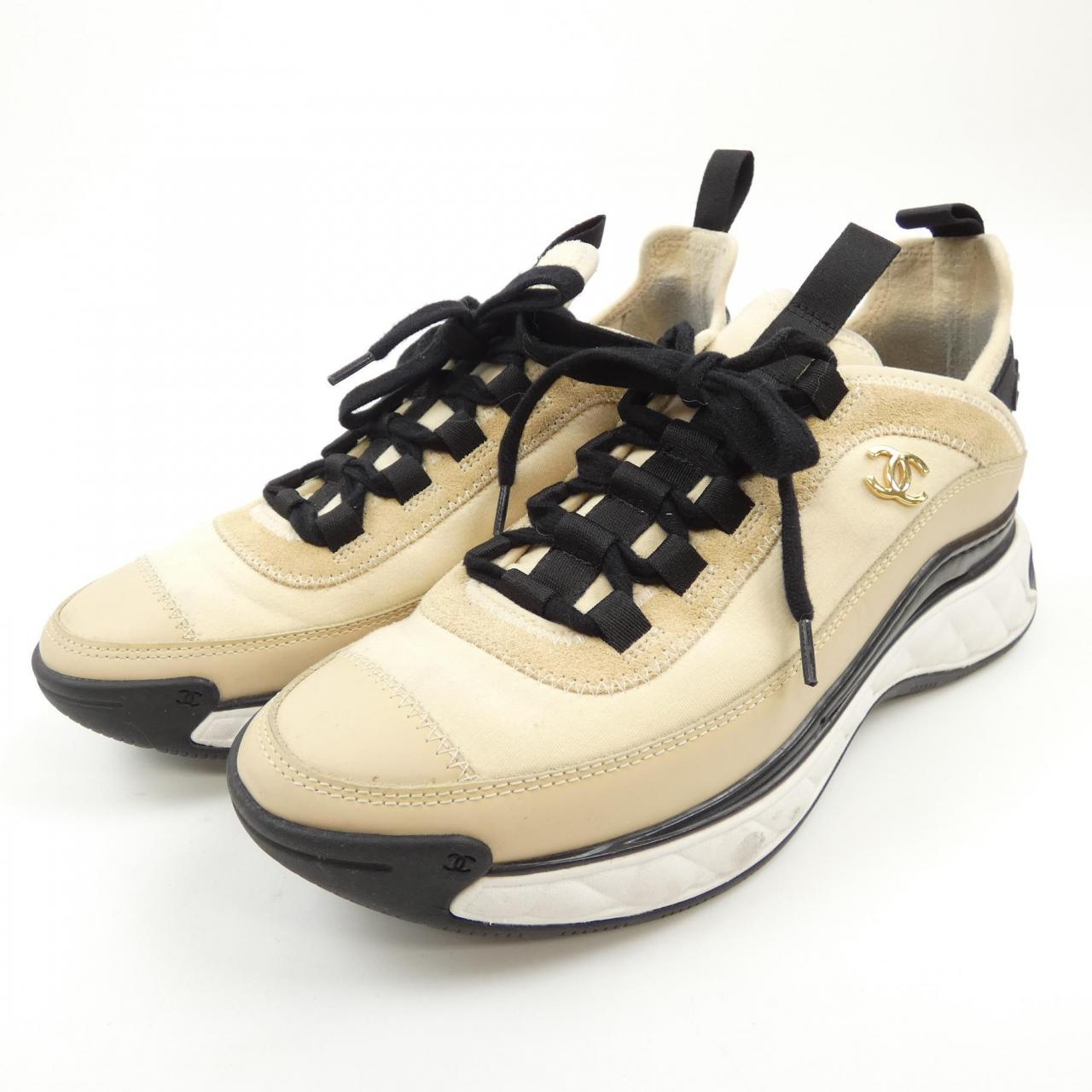 Chanel G35617Y53646 Fabric/Suede Calfskin Sneaker Handbag