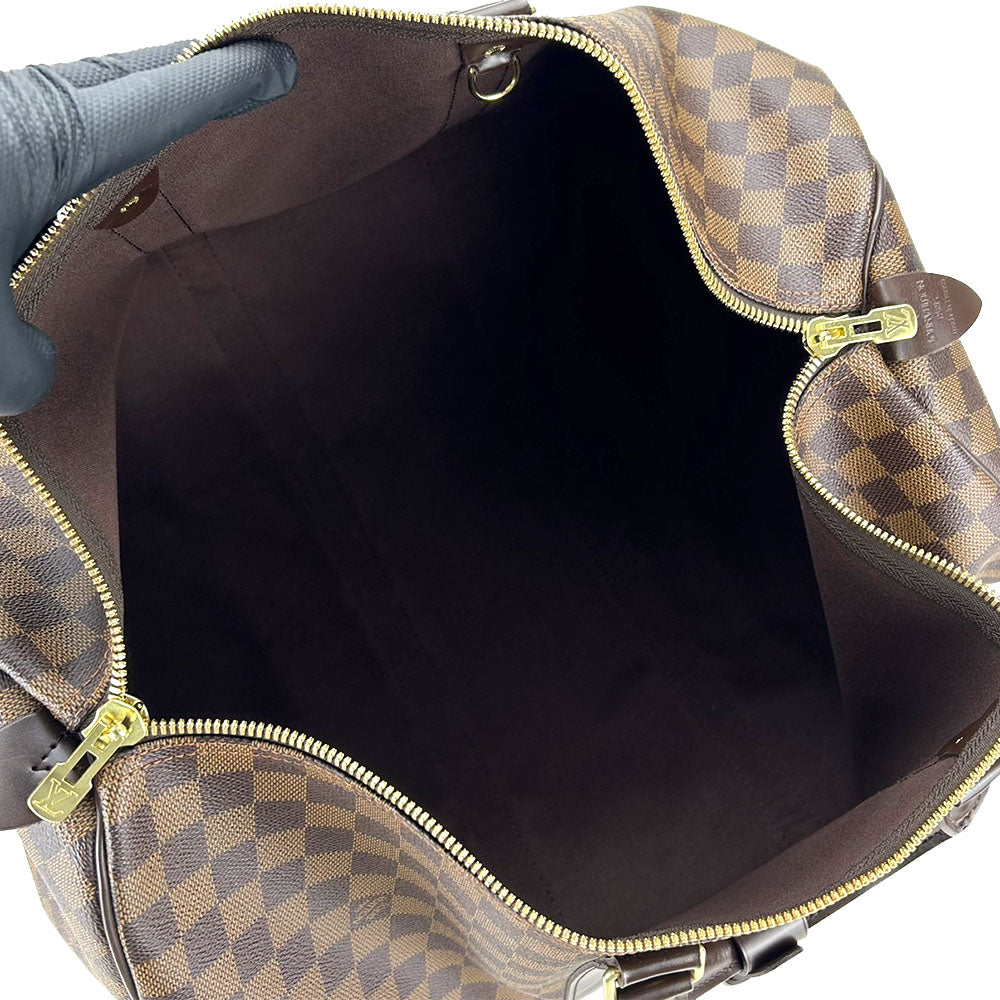 LOUIS VUITTON Boston Duffel bag Damier Brown Keepall 50
