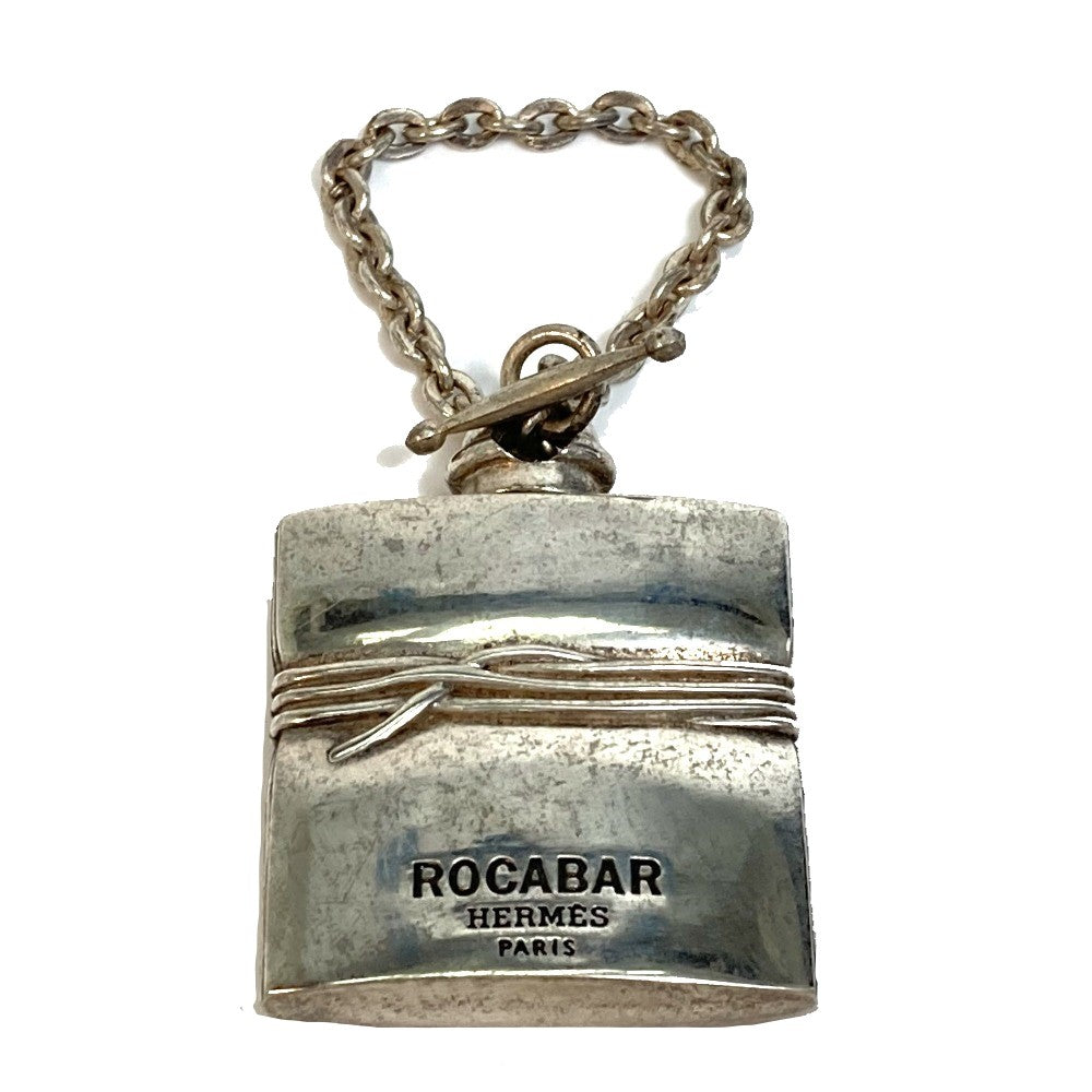 HERMES Bag charm Stainless Steel Silver Accessory Rocabal unisex(Unisex)