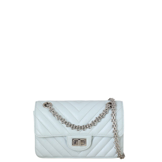 Chanel 2.55 Reissue 224 Single Flap Bag Chevron