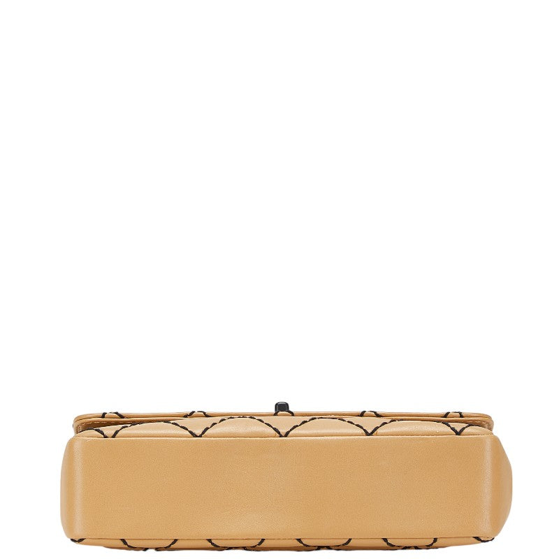 Chanel Matelasse Wild Stitch Lambskin Shoulder Bag