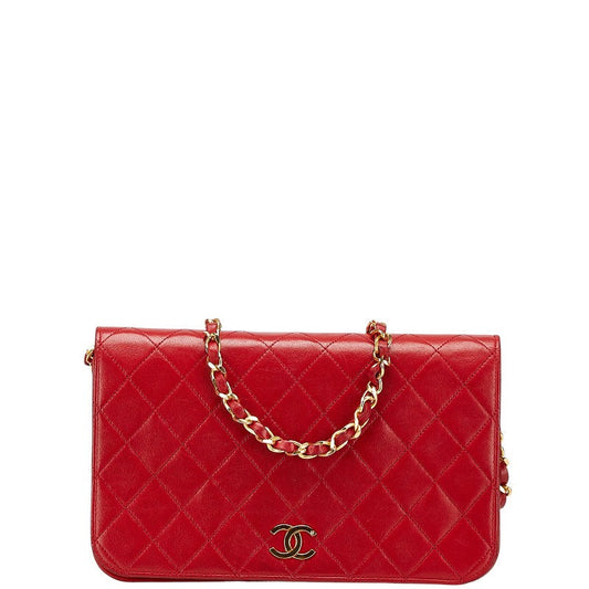 Chanel MatelassÃ© Lambskin Shoulder Bag