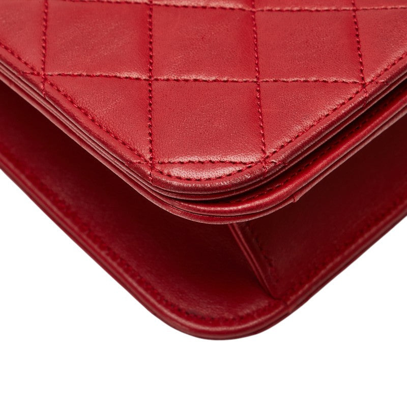 Chanel MatelassÃ© Lambskin Shoulder Bag