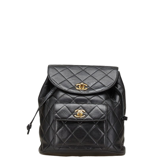 Chanel Coco Matelasse Lambskin Backpack