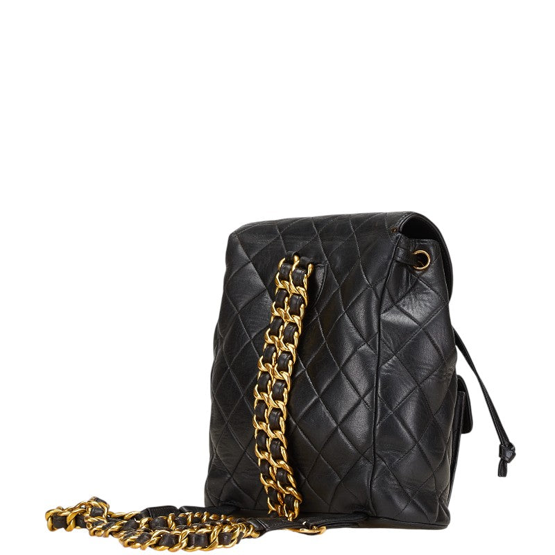 Chanel Coco Matelasse Lambskin Backpack