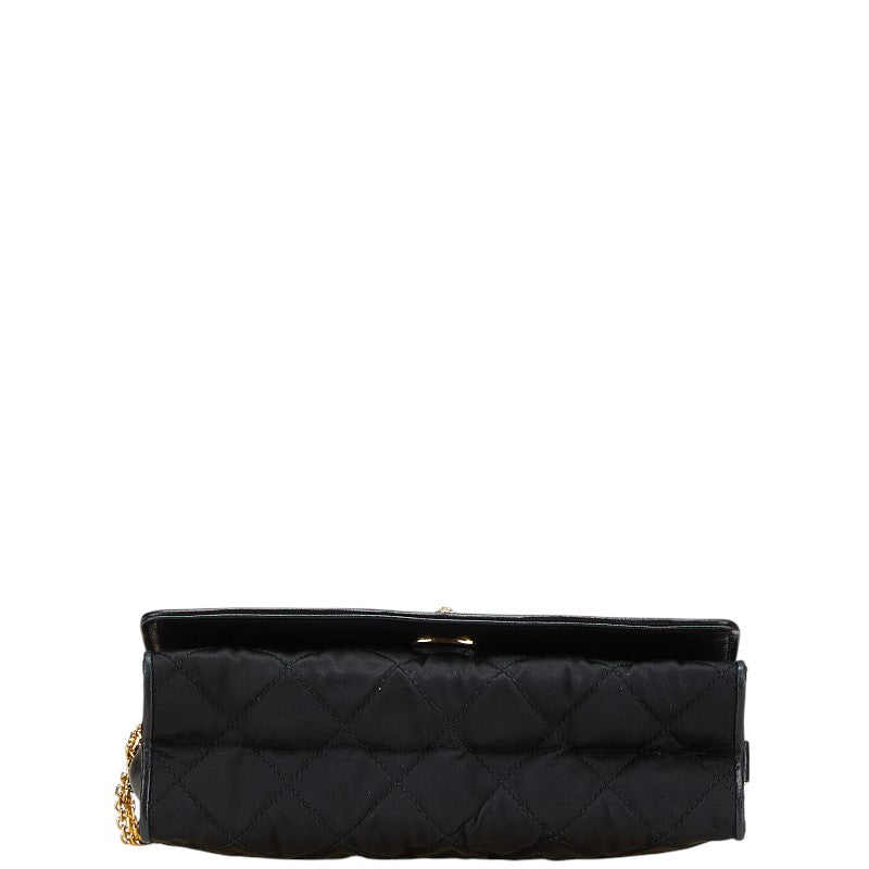 Chanel Matelasse Satin Leather Shoulder Bag
