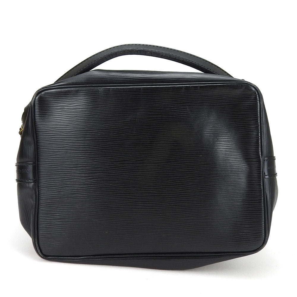 LOUIS VUITTON Shoulder Bag Epi Leather Noir Petit Noe
