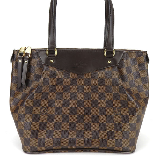 LOUIS VUITTON Tote Bag Damier Brown Westminster PM
