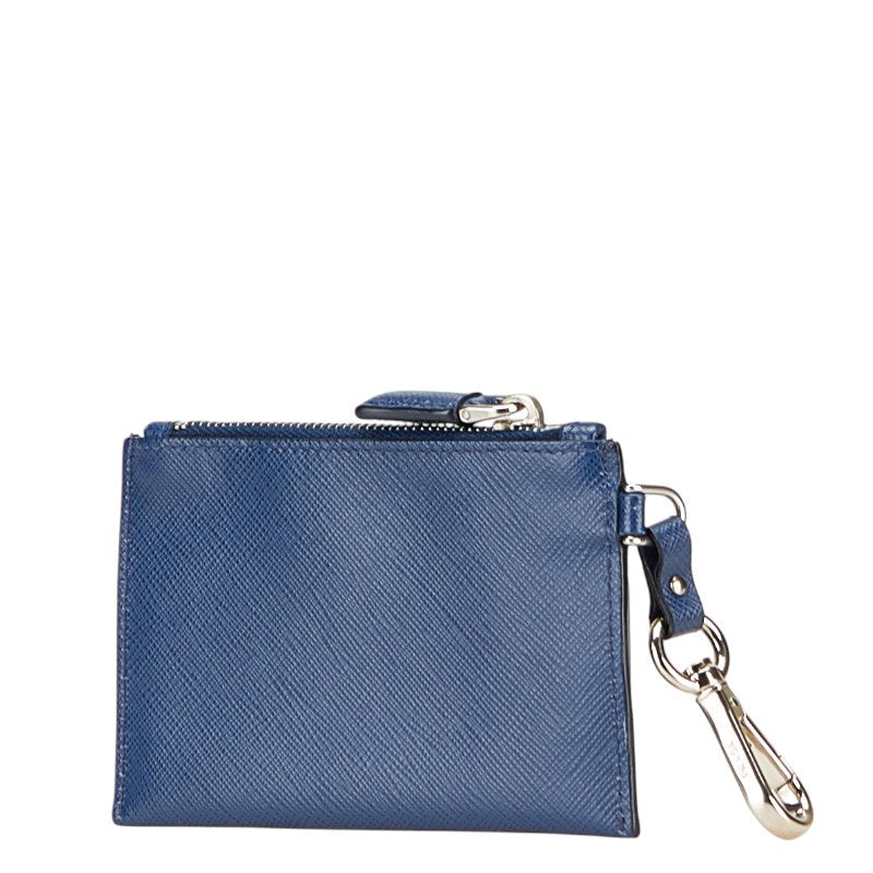 Prada Saffiano Leather Coin Case