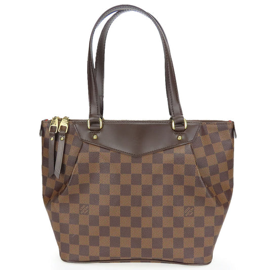 LOUIS VUITTON Tote Bag Damier Brown Westonminster PM