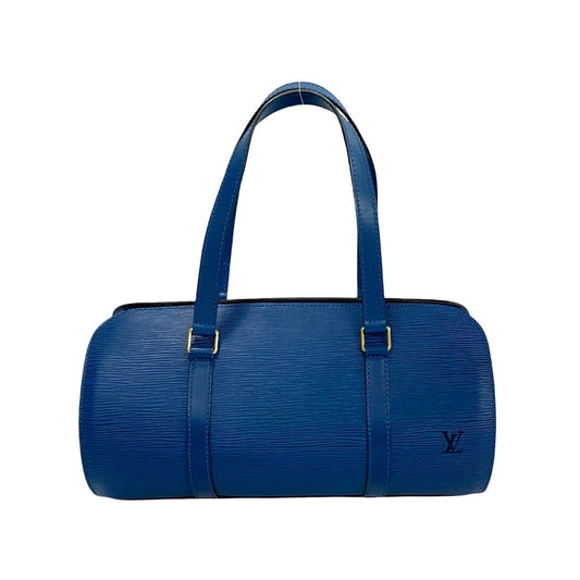 LOUIS VUITTON Handbag Epi Leather blue Epi Suflo Women