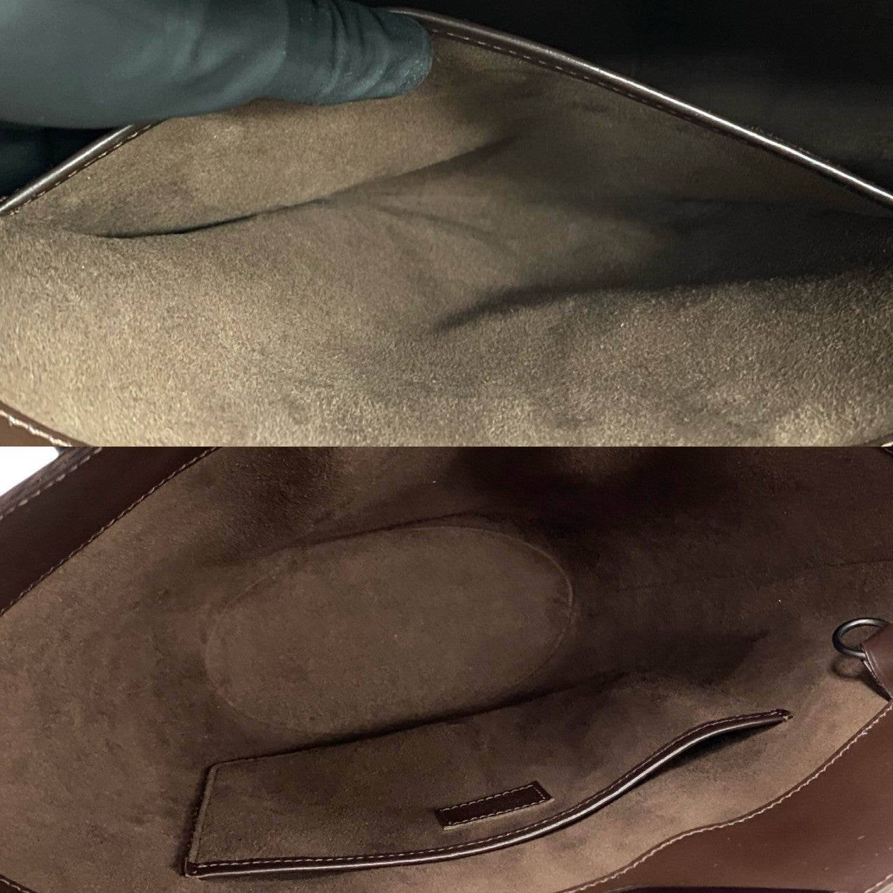 LOUIS VUITTON Handbag leather Brown Epi Noctumble Women