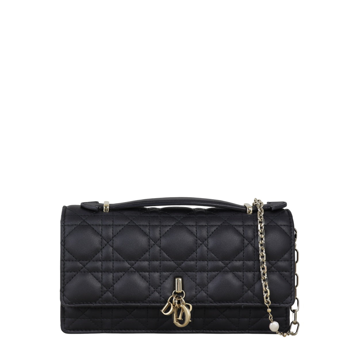Dior My Dior Top Handle Mini Clutch on Chain
