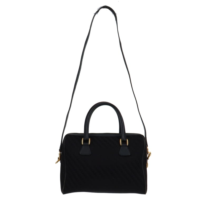 Gucci Leather Nylon Handbag