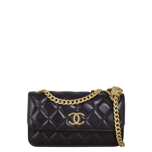 Chanel Phone Holder on Chain