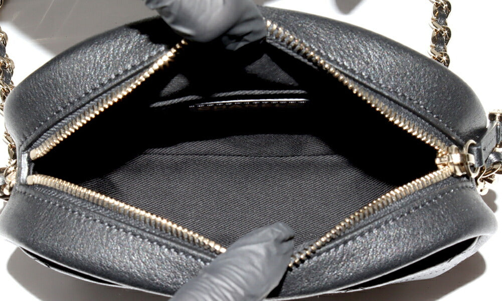 Chanel Calf MatelassÃ© Camera Bag Shoulder Bag AS0137