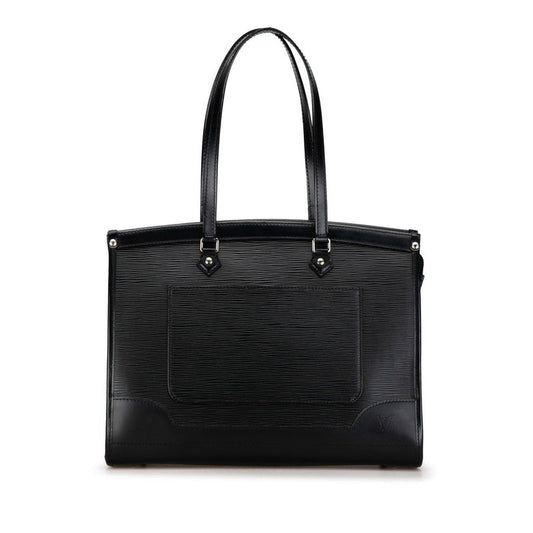 Louis Vuitton Epi Madeleine GM Shoulder Bag M59342 Noir Black Leather Louis Vuitton
