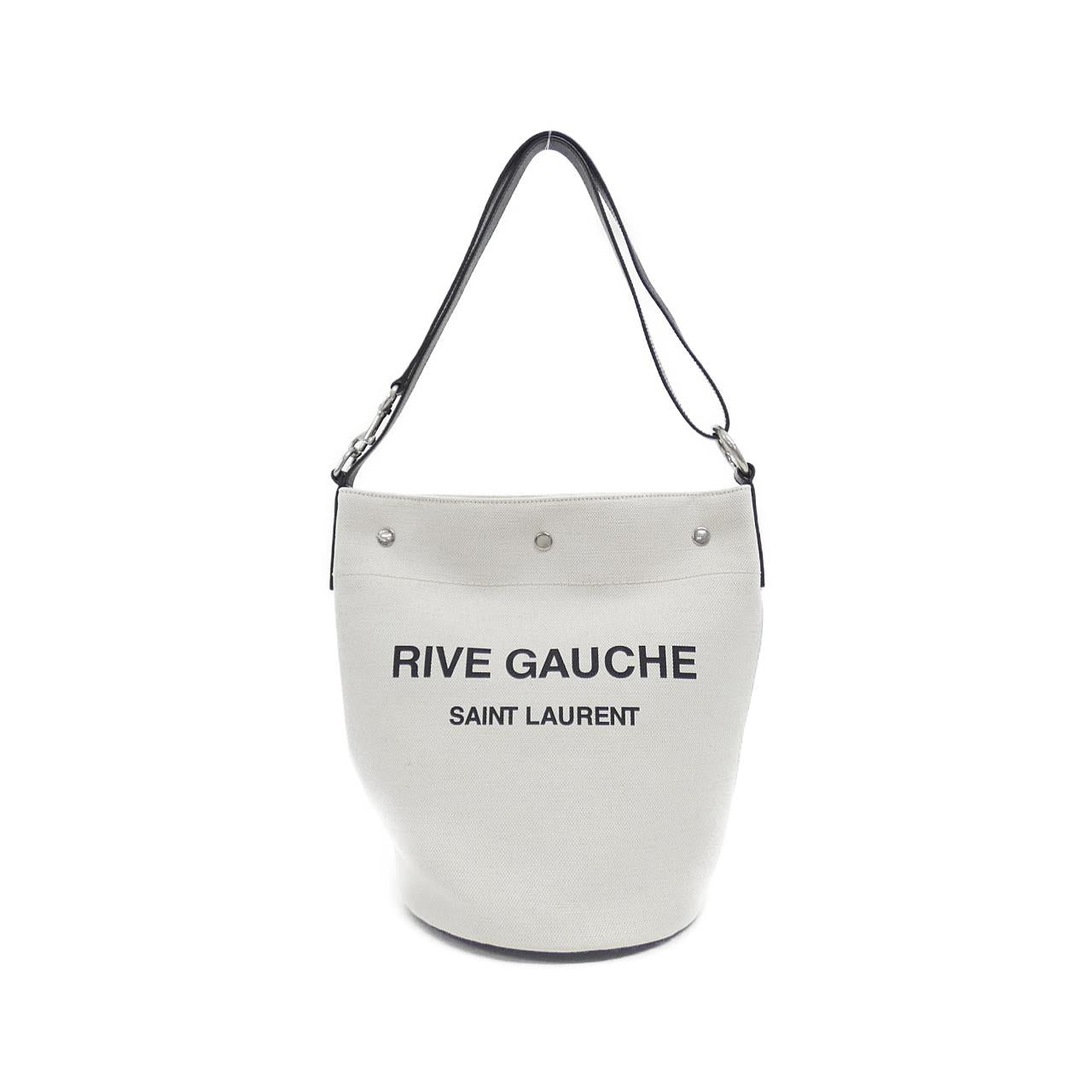 Saint Laurent 669299 FAAAZ Canvas Leather Shoulder Bag