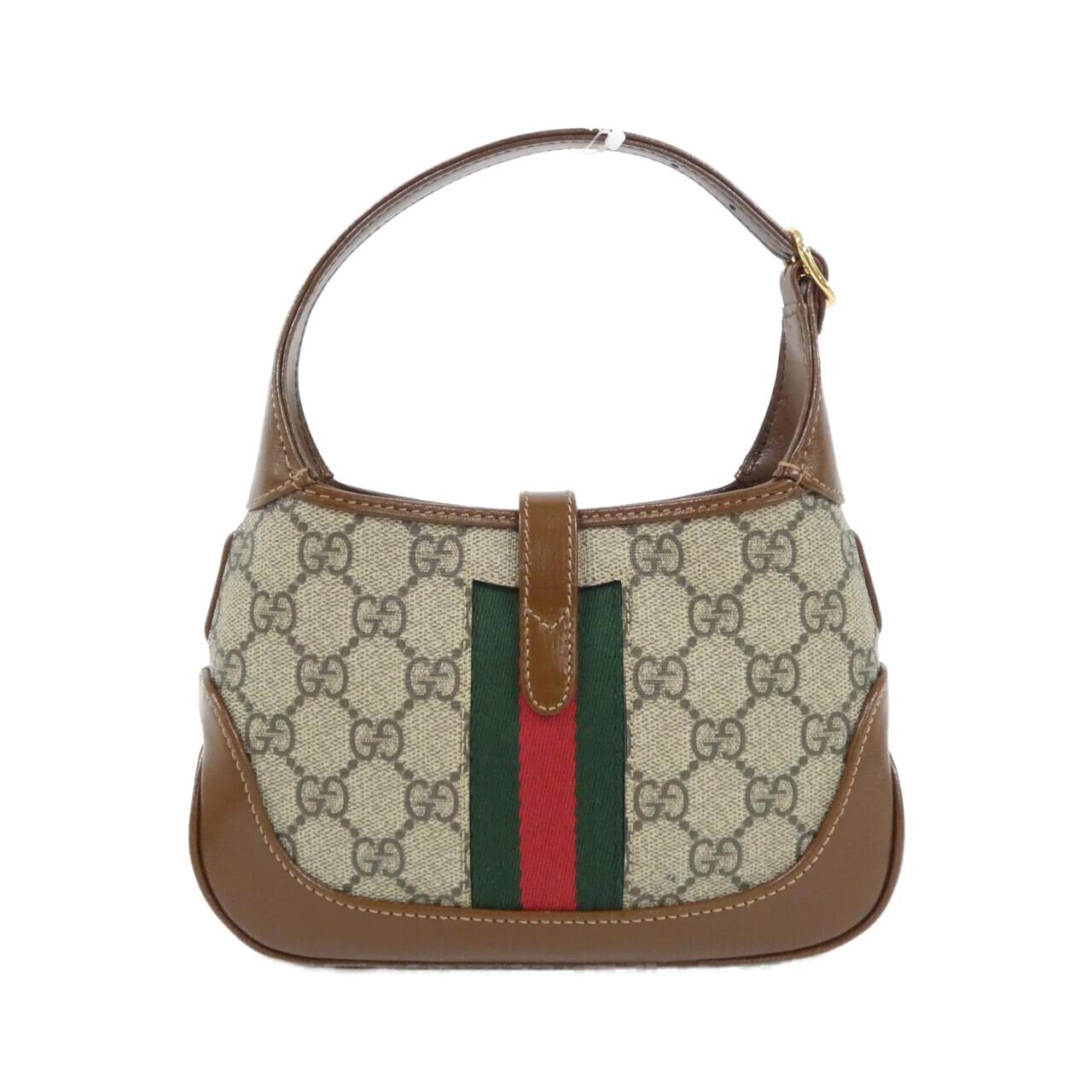 Gucci JACKIE 1961 GG Supreme Canvas Leather Shoulder Bag