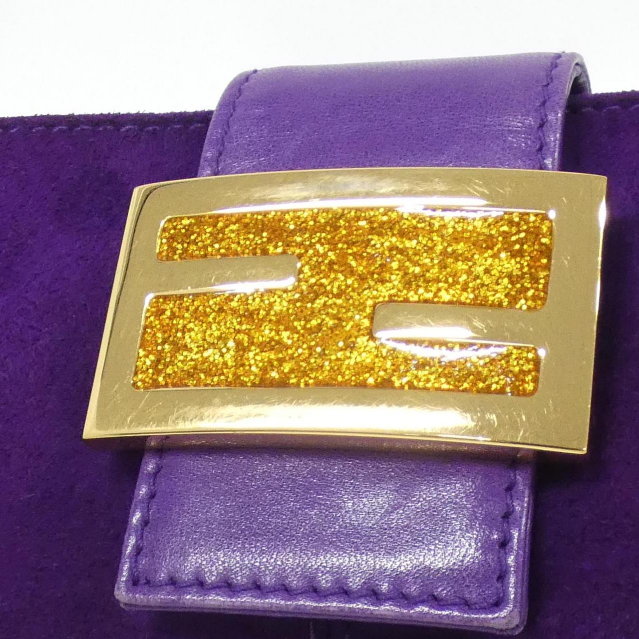 Fendi Suede Shoulder Bag