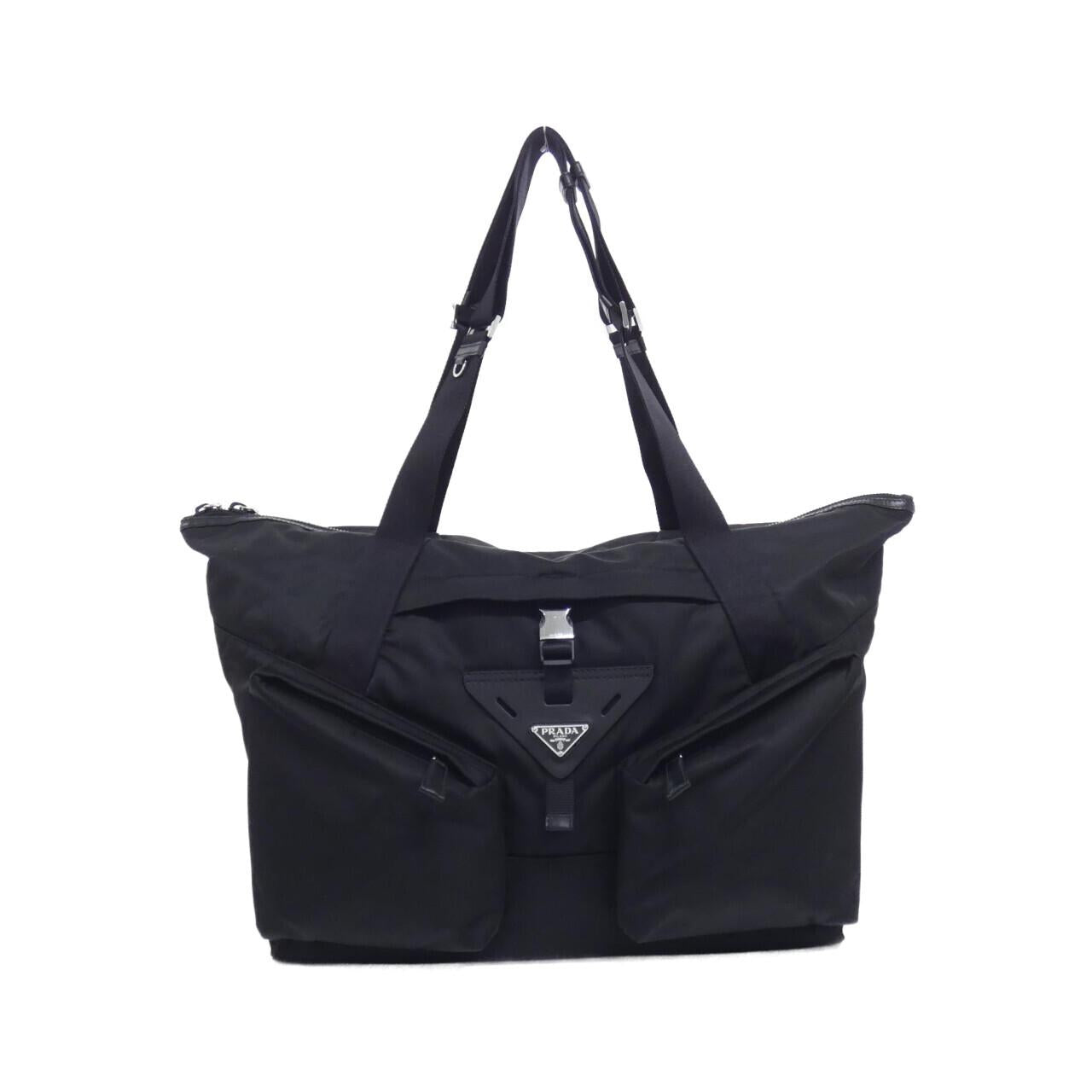 Prada 2VC040 Tessuto Vitello Boston Bag