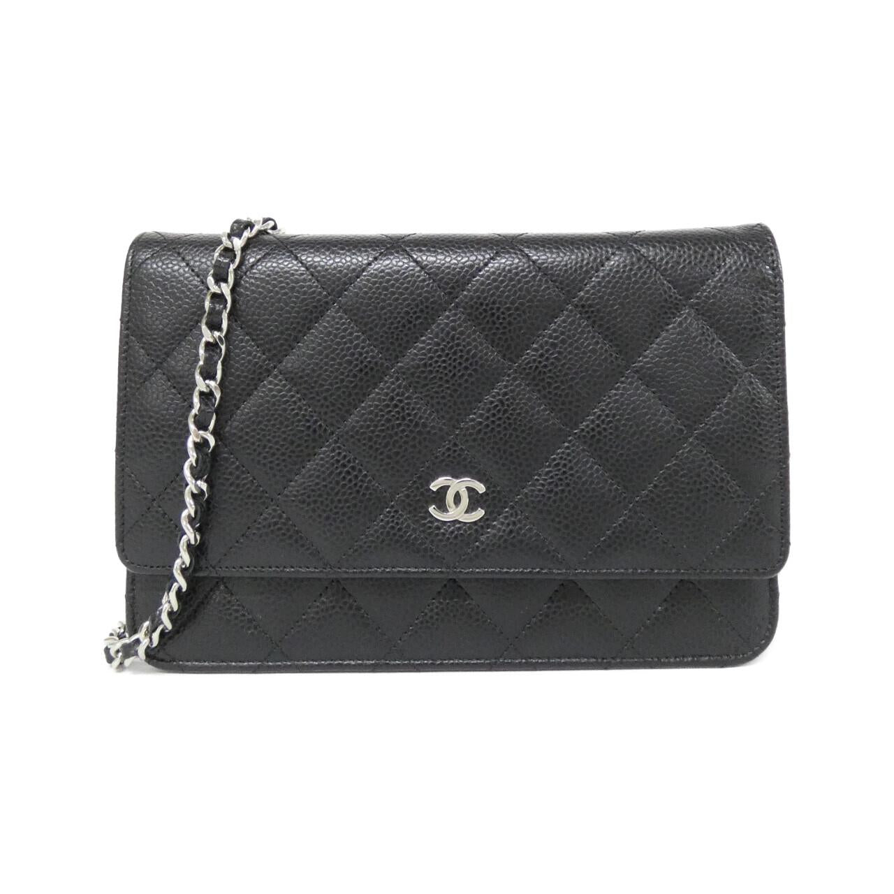 Chanel Timeless Classic Caviar Wallet on Chain Crossbody