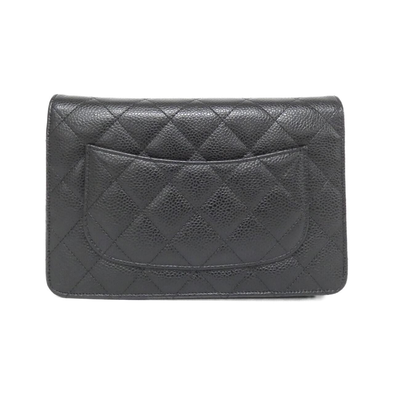 Chanel Timeless Classic Caviar Wallet on Chain Crossbody