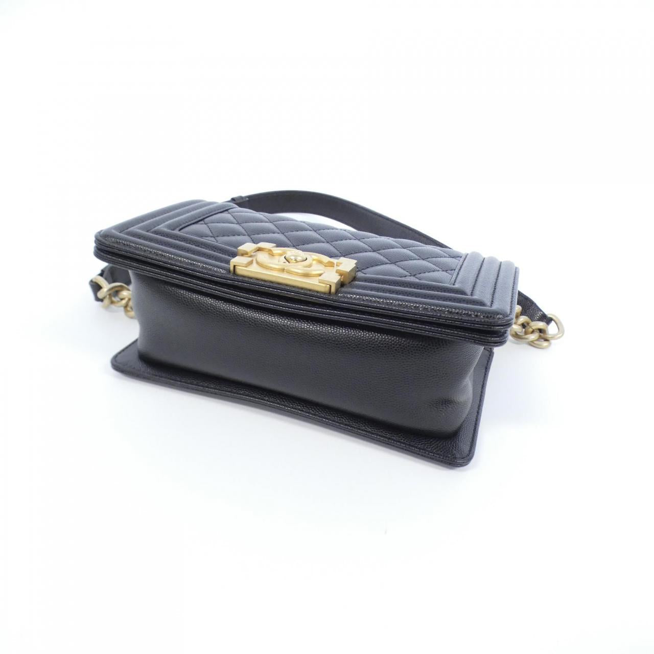 Chanel Boy Chanel Caviar Skin Shoulder Bag