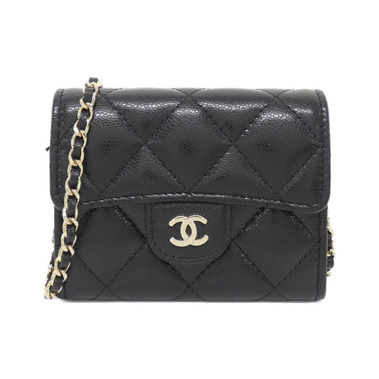 Chanel Timeless Classic Line Caviar Card Case Handbag