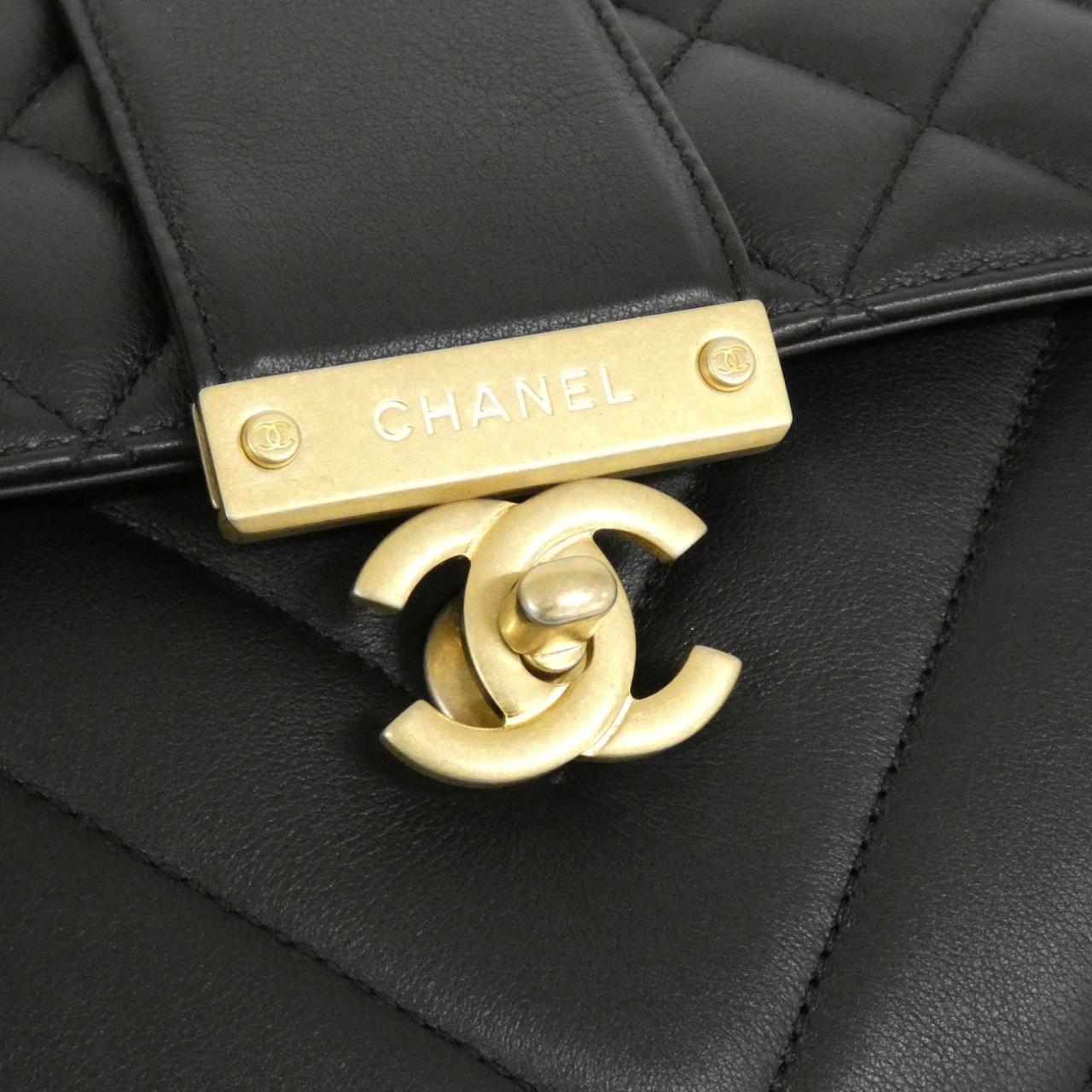 Chanel Calfskin Shoulder Bag