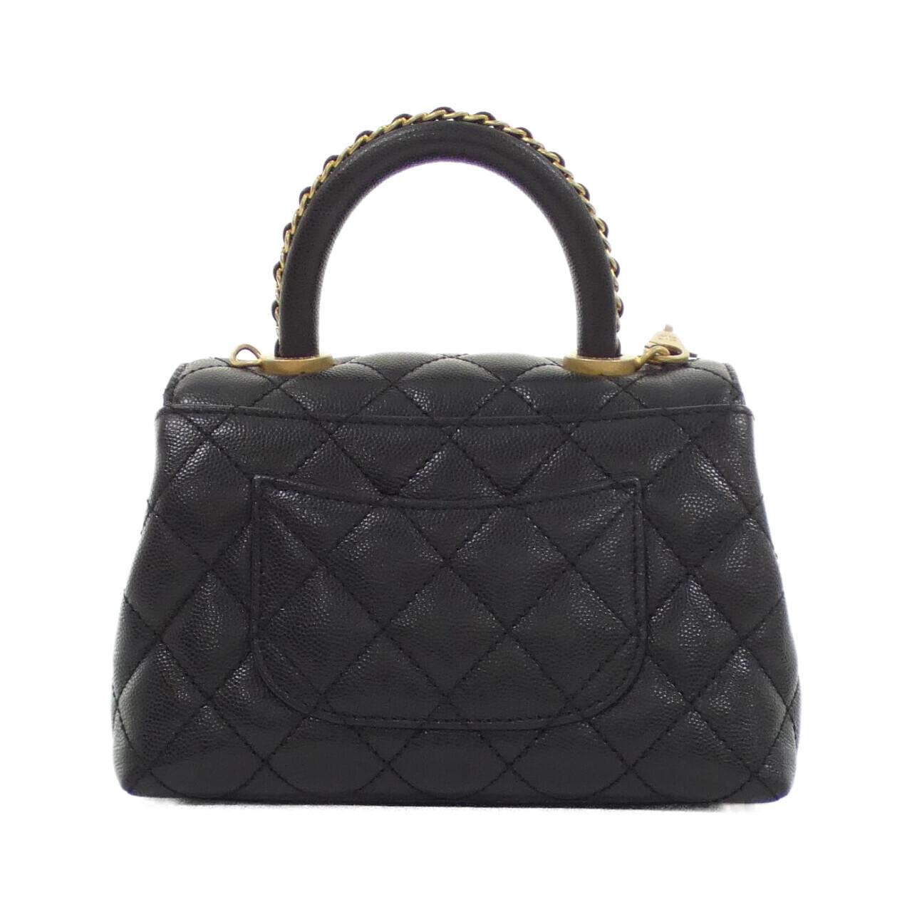 Chanel Coco Handle Caviar Skin Bag