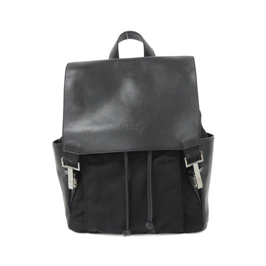 Gucci Nylon Leather Backpack