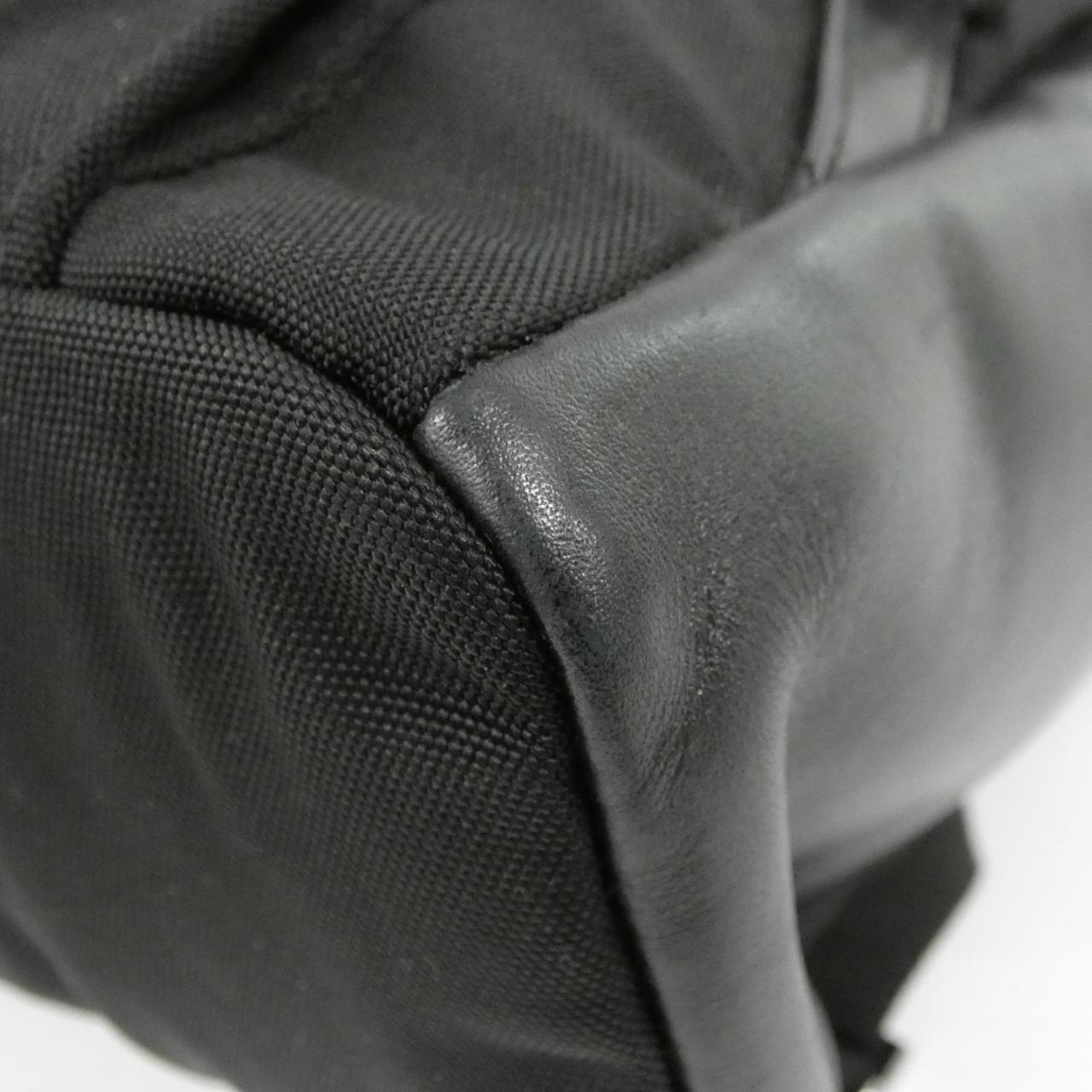 Gucci Nylon Leather Backpack