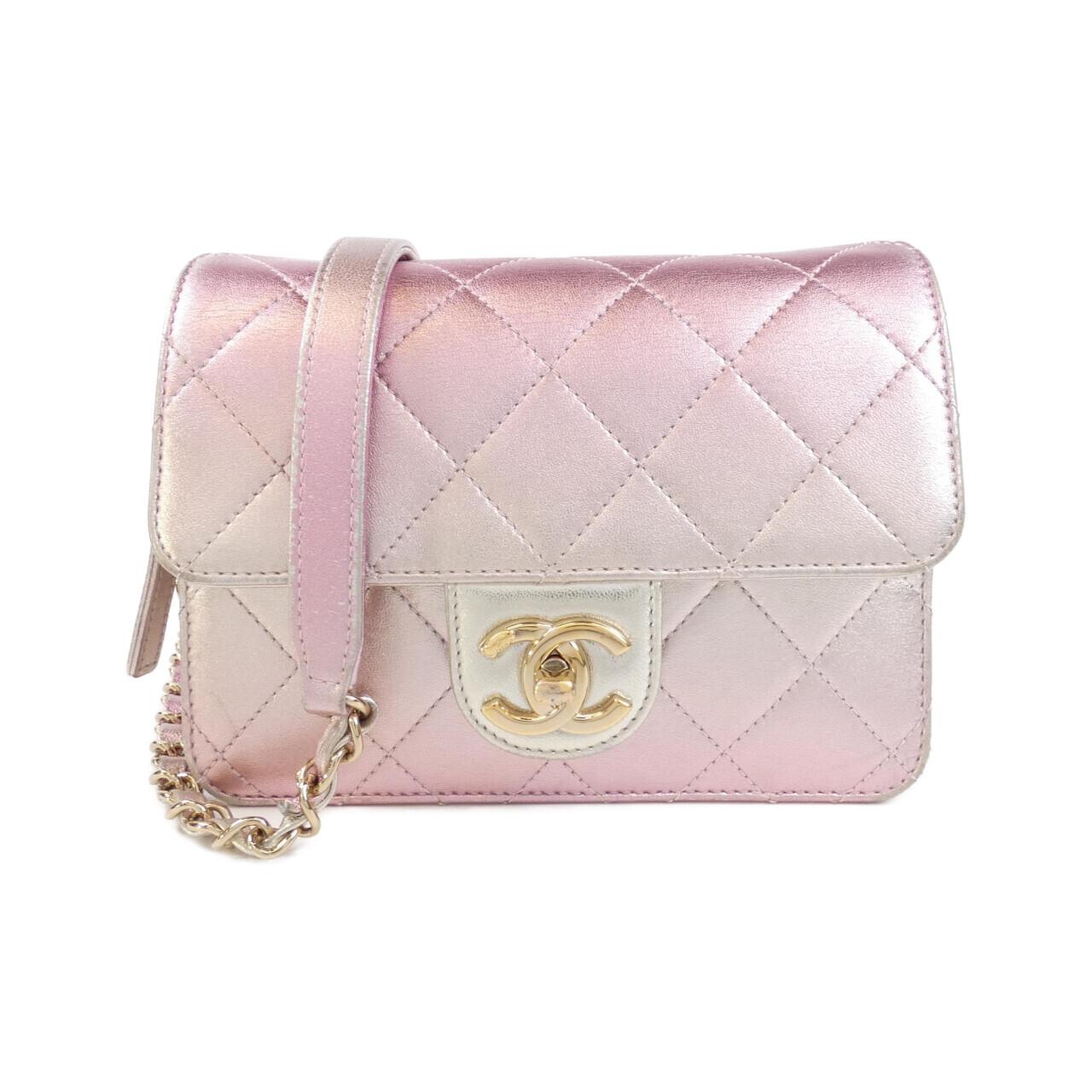 Chanel AS3002 Metallic Lamb Shoulder Bag