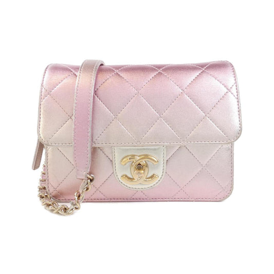 Chanel AS3002 Metallic Lamb Shoulder Bag