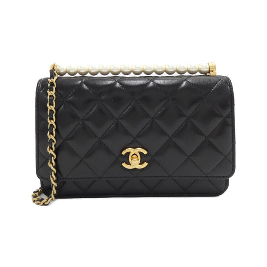 Chanel Lambskin Wallet on Chain Crossbody