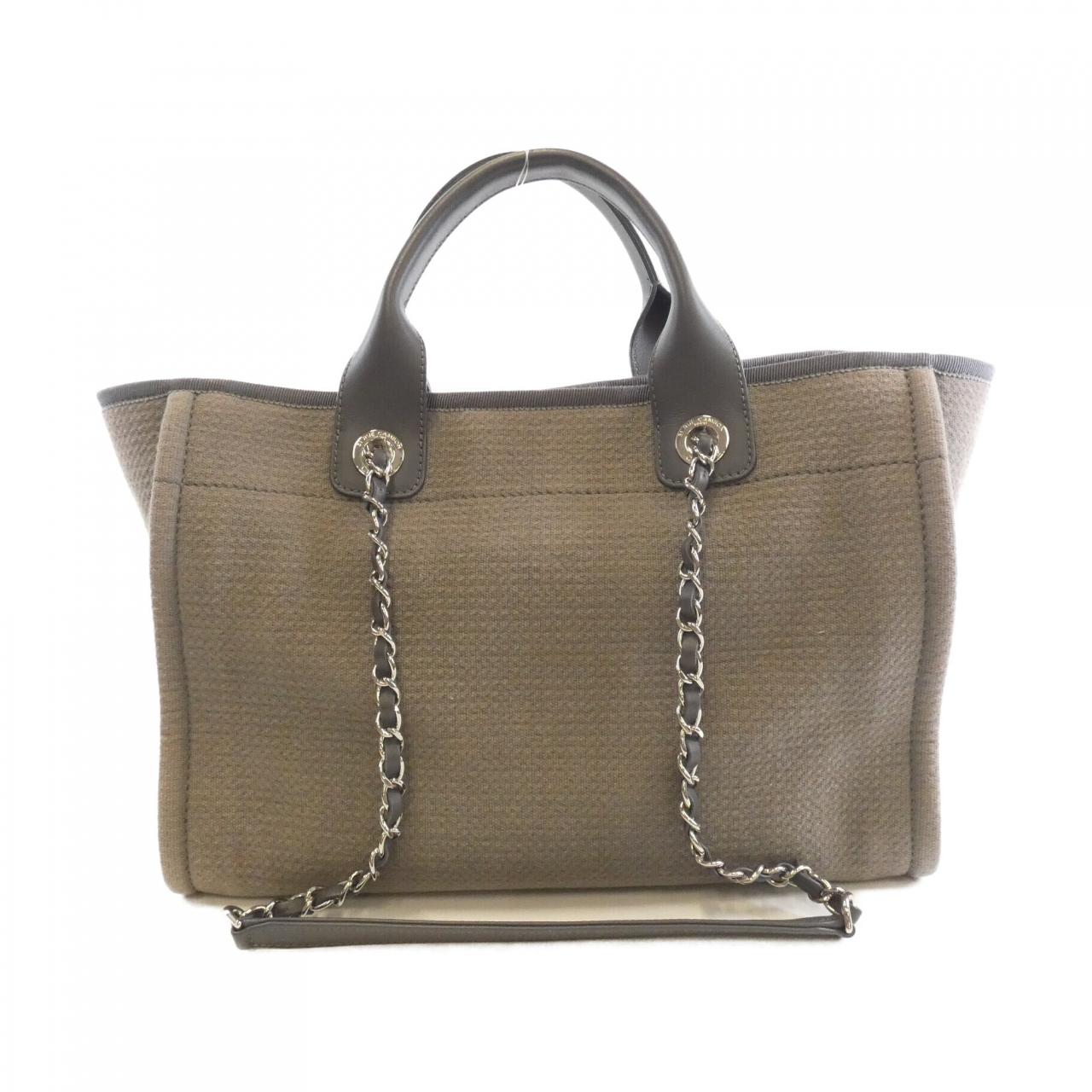 Chanel Deauville Line Mixed Fiber Bag