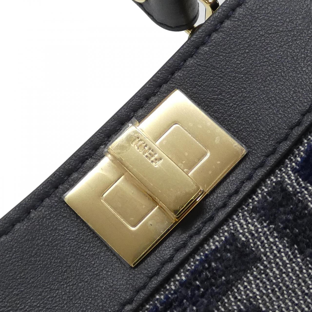 Fendi SELLERIA Peekaboo Mini Calf Bag