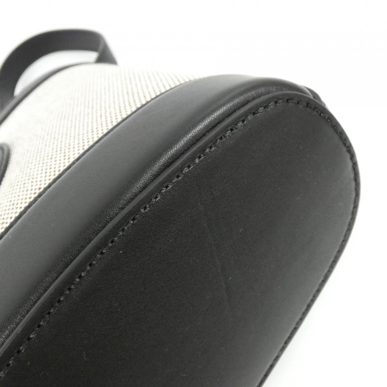 Gucci GUCCI 73 Canvas Leather Shoulder Bag